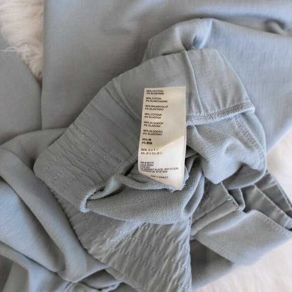 saturday sunday By Anthropologie Sydney Pants Sz XL Blue Belted Joggers - Picture 7 of 7